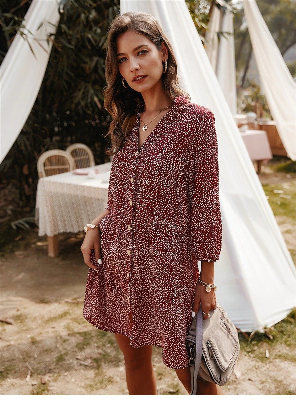 Robe Femme Été Bohème – Image 2