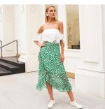 Jupe Longue Bohème Vert