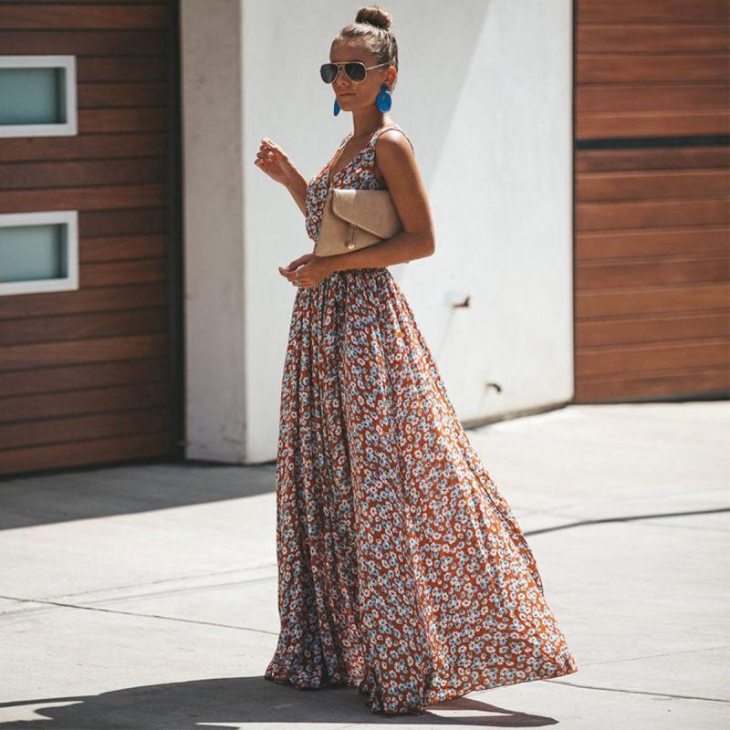 Robe Longue Bohème Chic – Image 2