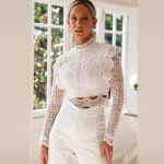 Blouse Blanche Dentelle En Bohème