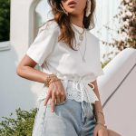 Blouse Bohème Chic Blanche