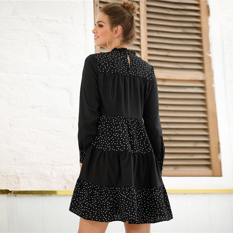 Robe Noire Bohème Chic – Image 3