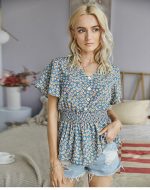 Blouse Femme Fluide et Fleurie
