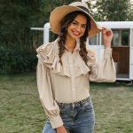 Chemise Bohème Volantée