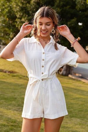 Combishort Coton Femme Bohème