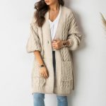 Gilet Long Beige Bohème