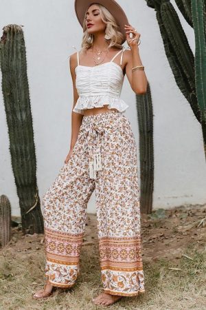 Pantalon Fluide Bohème Hippie