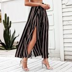 Pantalon Large Fendu