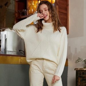 Pull Blanc Bohème