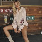 Pull Bohème Broderie