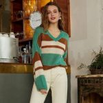 Pull Bohème Col en V