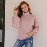 Pull Bohème Manches Bouffantes