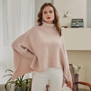 Pull Bohème Rose Tricot