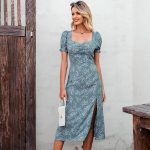 Robe Bohème Chic Droite