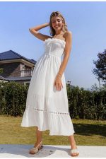 Robe Bohème Chic Longue Blanche