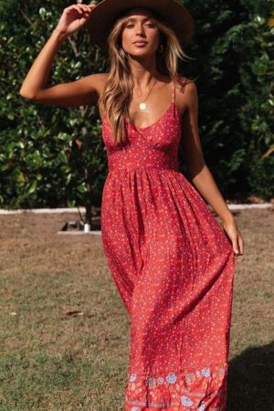 Robe Bohème Coupe Empire