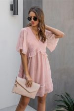 Robe Bohème Courte Légère