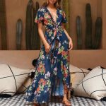 Robe Bohème Longue Asymétrique