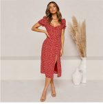 Robe Bohème Longue Rouge