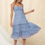 Robe Bohème Mi-Longue Été