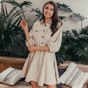 Robe Chemise Bohème