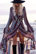 Robe de Plage Bohème Folk