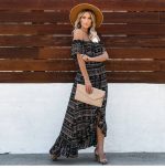 Robe Longue Bohème Noir