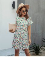 Robe Bohème Vintage Fleurie