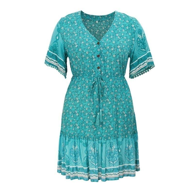 Robe Tunique Bohème Grande Taille – Image 8