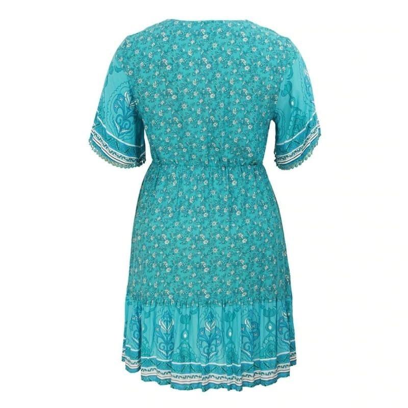 Robe Tunique Bohème Grande Taille – Image 9