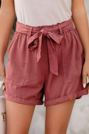 Short Fluide Bohème Été