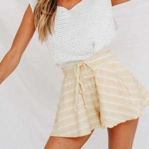 Short Fluide Taille Haute