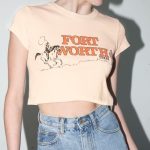 T-shirt Bohème Crop Top