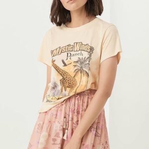 T-shirt Bohème Vintage