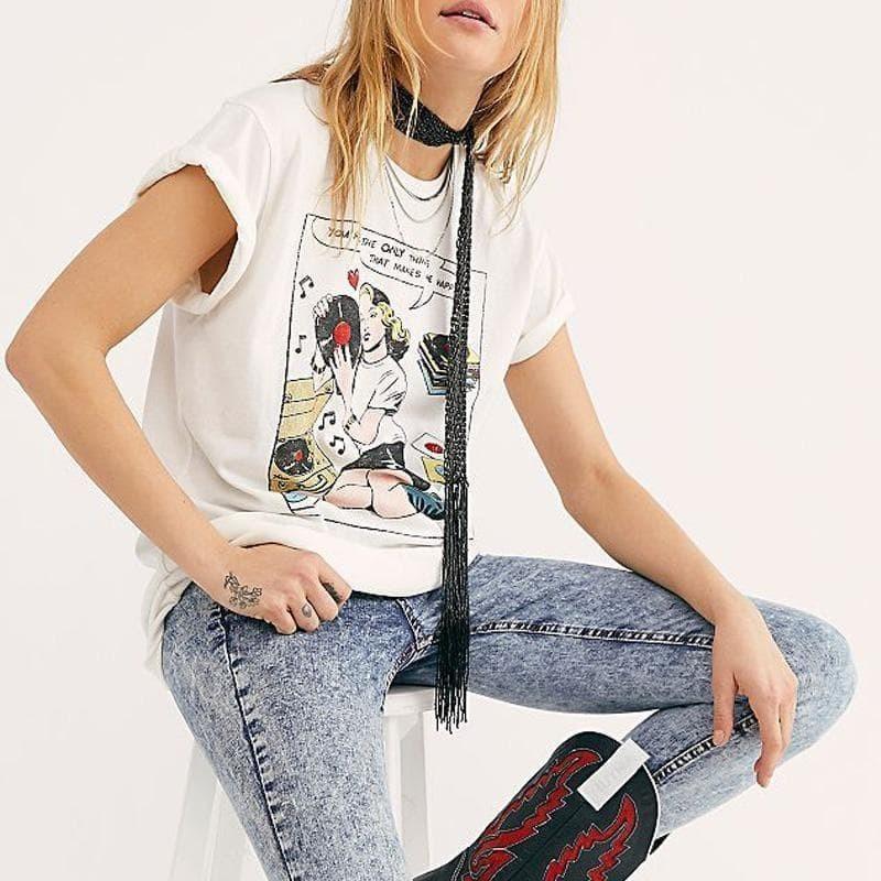 T-shirt Vintage Music Lover – Image 3