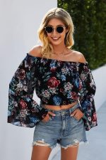 Tunique Bohème Manches Évasées